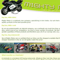 Mighty Motos mini motorbike website